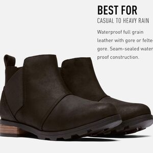 Sorel Men's Waterproof Black Boots